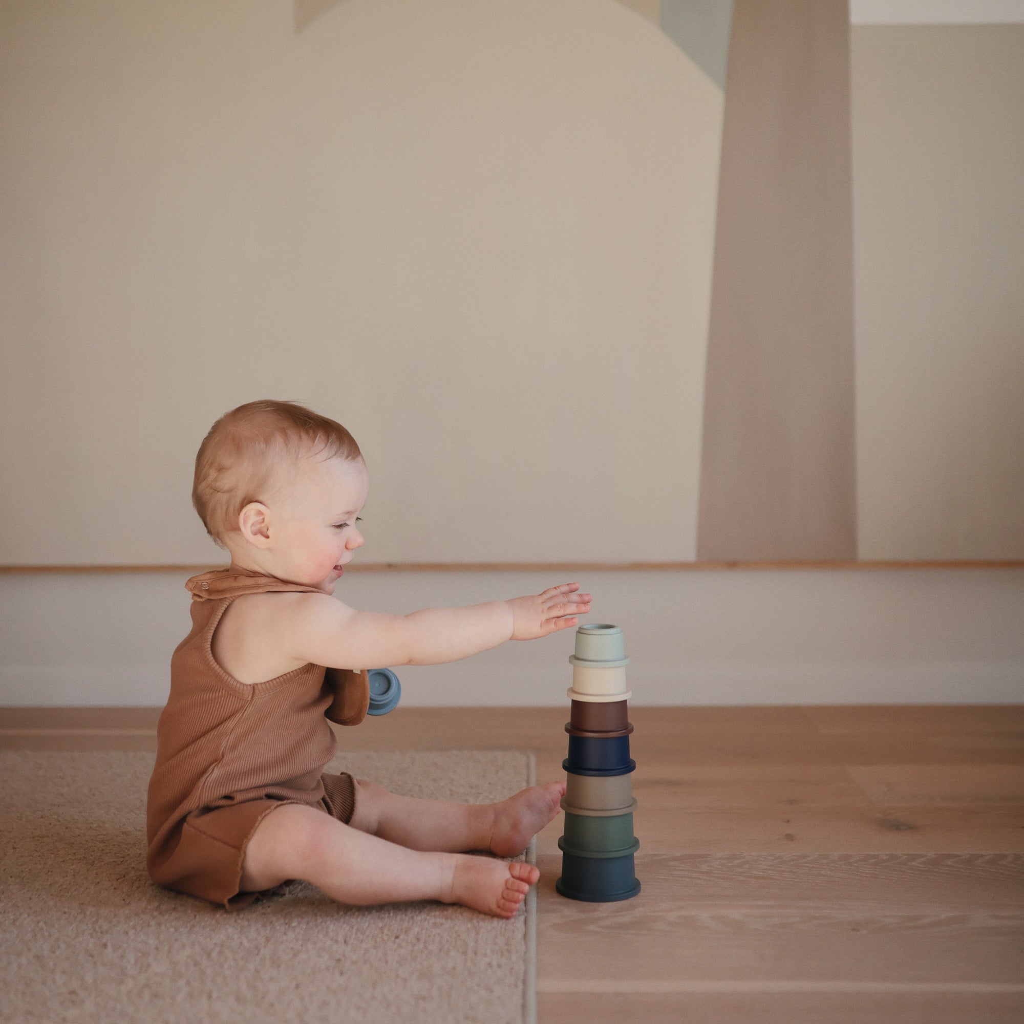 MSC-50, Mushie Stacking Cups Toy