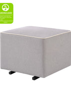 Grey with Cream Piping