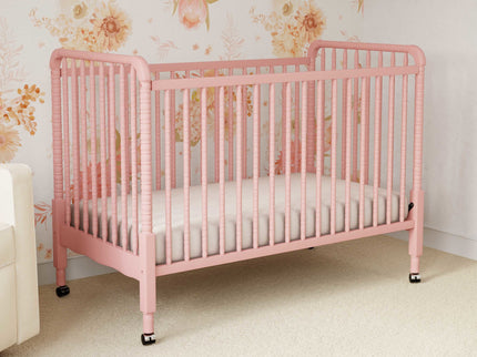 M7391BL,DaVinci,Jenny Lind Stationary Crib in Blush Pink Finish
