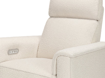 M17186PWB,Namesake,Willa Plus Power Glider Recliner w/ Power Headrest in Performance Ivory Boucle