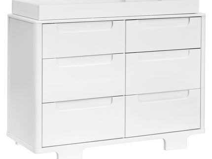 M23426W,Babyletto,Yuzu 6-Drawer Dresser in White
