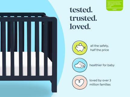 F11901V,Carter's,Colby 4-in-1 Low-profile Convertible Crib in Navy