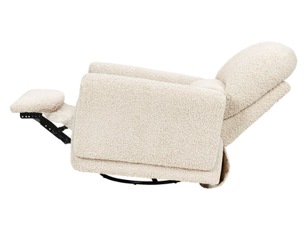 M30087AT,Babyletto,Rainbow Recliner and Swivel Glider in Almond Teddy Loop