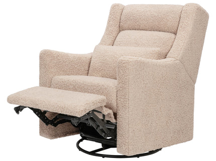 M11286CSG,Babyletto,Kiwi Plus Power Glider Recliner w/ Power Headrest in Chai Shearling
