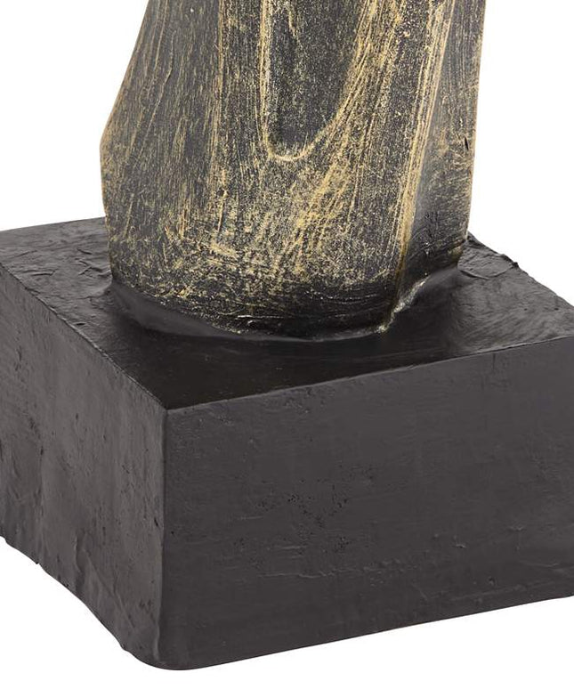 Femme Fatale 16" High Matte Bronze Woman Statue