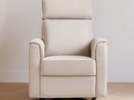 M17186PBEW,Namesake,Willa Plus Power Glider Recliner w/ Power Headrest in Performance Beach Eco-Weave