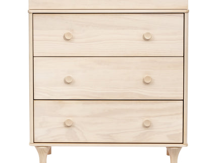 M9023NX,Babyletto,Lolly 3-Drawer Changer Dresser w/Removable Changing Tray in Washed Natural