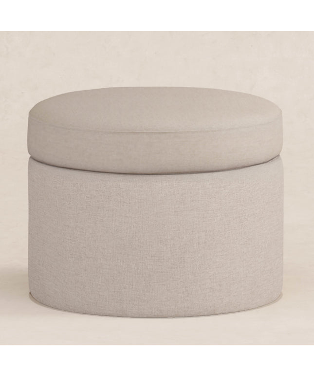M22185PBEW,Babyletto,Wally Storage Ottoman in Performance Beach Eco-Weave