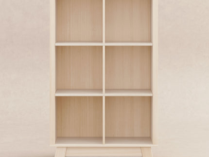 M4211NX,Babyletto,Hudson Cubby Bookcase in Washed Natural