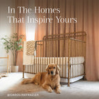 M15301VG,Namesake,Winston 4-in-1 Convertible Crib in Vintage Gold