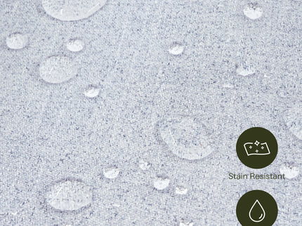 M17186PCET,Namesake,Willa Plus Power Glider Recliner w/ Power Headrest in Performance Blue Chambray Eco-Twill