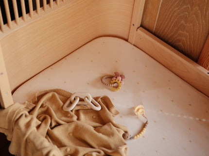 Mushie Stretchy Crib Sheet