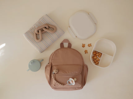 Mushie Silicone Pacifier Clip | Hera