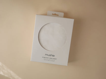 Mushie Stretchy Crib Sheet