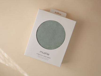 Mushie Stretchy Crib Sheet