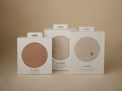 Mushie Stretchy Crib Sheet