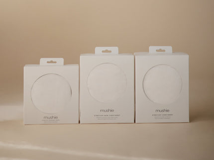 Mushie Stretchy Crib Sheet