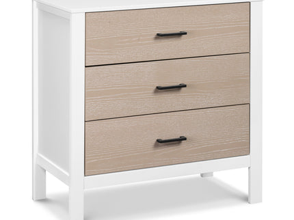 F23223WCWD,Carter's,Radley 3-Drawer Dresser in White & Coastwood
