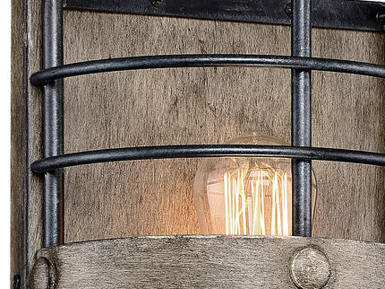 Franklin Iron Lexi 11 1/2" Rustic Bronze Pocket Wall Sconces Set of 2