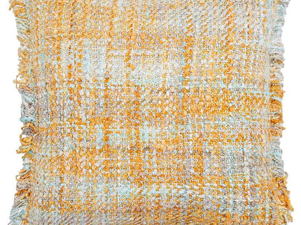 Frazzle Haystack Yellow 22 1/2" Decorative Cushion