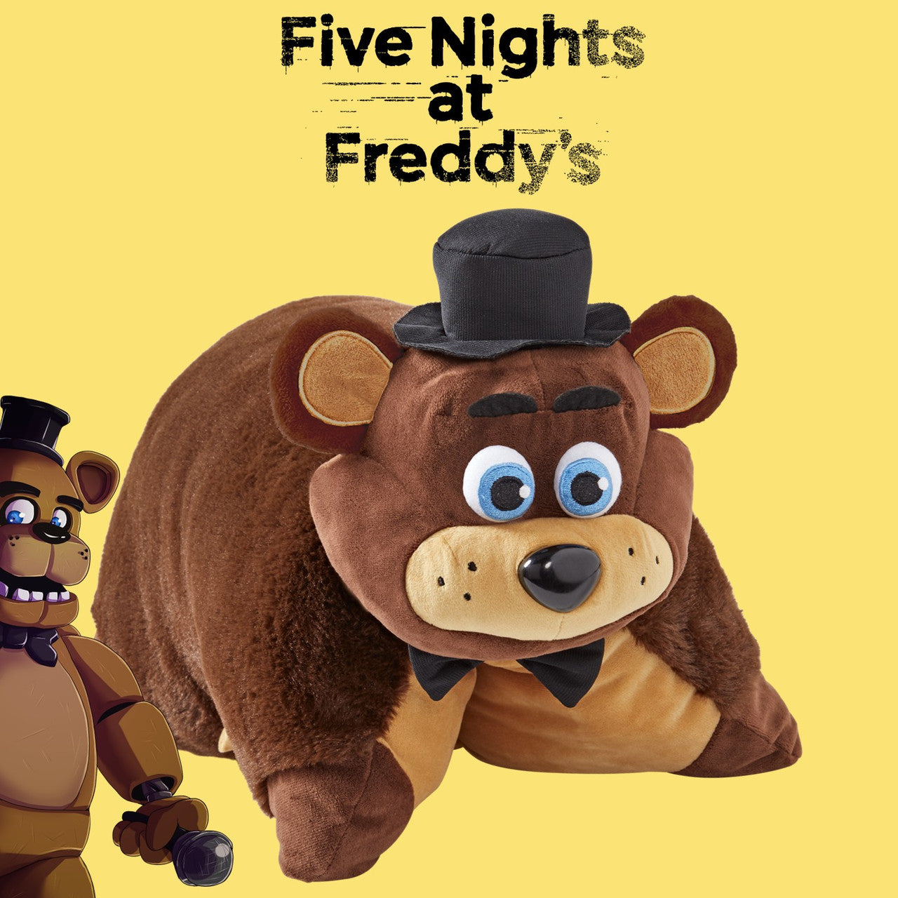 FNAF Freddy Fazbear Plush Pillow Pet