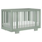 M23401LS,Babyletto,Yuzu 8-in-1 Convertible Crib w/All-Stages Conversion Kits in Light Sage