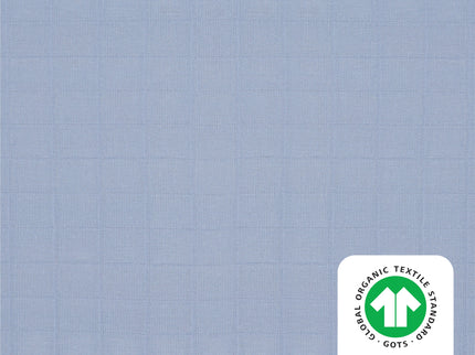 T29635DP,Babyletto,Dewdrop Muslin Crib Sheet in GOTS Certified Organic Cotton