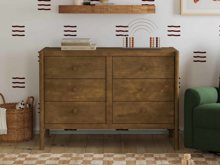 M25126L,DaVinci,Birdie 6-Drawer Dresser in Walnut