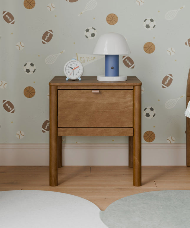 M25960NL,Babyletto Kids,Bondi Nightstand  Assembled in Natural Walnut