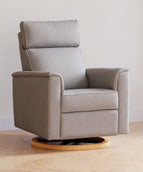 Performance Grey Eco-Weave with Light Wood Base