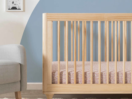 M9001N,Babyletto,Lolly 3-in-1 Convertible Crib w/Toddler Bed Conversion Kit in Natural