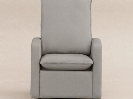 M20987PGEW,Babyletto,Cali Pillowback Swivel Glider in Performance Grey Eco-Weave
