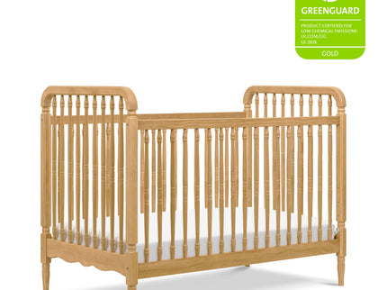 M7101HY,Namesake,Liberty 3-in-1 Convertible Spindle Crib w/Toddler Bed Conversion Kit in Honey