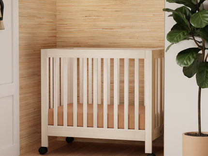 M6698NX,Babyletto,Origami Mini Crib in Washed Natural