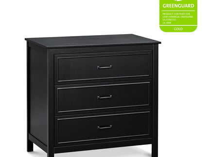 M12823E,DaVinci,Charlie 3-Drawer Dresser in Ebony