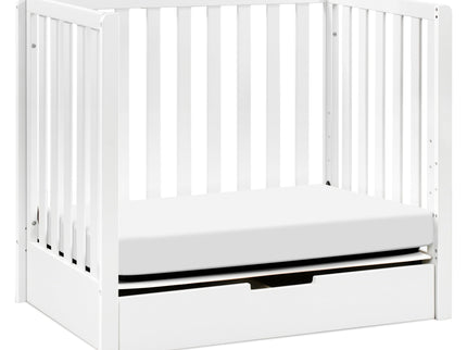 F11981W,Carter's,Colby 4-in-1 Convertible Mini Crib w/ Trundle in White