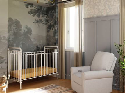 B15501WX,Namesake,Abigail 3-in-1 Convertible Crib in Washed White