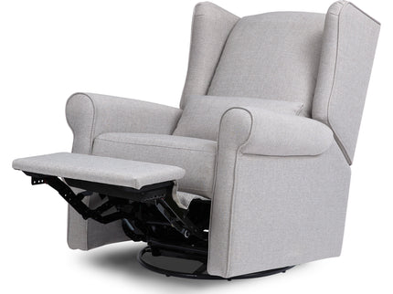 M21887MIG,DaVinci,Hayden Recliner and Swivel Glider in Misty Grey