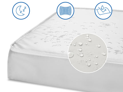 M5386C,DaVinci,Complete Slumber Mini Crib Mattress 100% Non-Toxic & Waterproof
