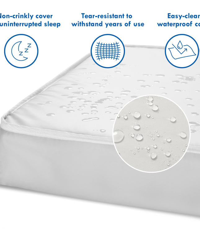 M5386C,DaVinci,Complete Slumber Mini Crib Mattress 100% Non-Toxic & Waterproof