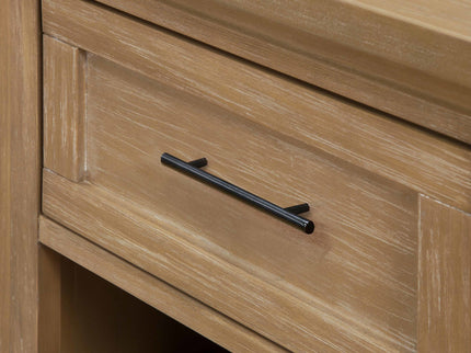 B14560DF,Monogram by Namesake,Emory Farmhouse Nightstand in Driftwood