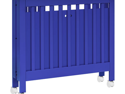 M6698CBT,Babyletto,Origami Mini Crib in Cobalt