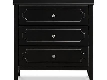 M11423E,DaVinci,Chloe Regency 3-Drawer Dresser in Ebony