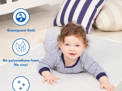 M5380C,DaVinci,Deluxe Coil Dual-Sided Crib & Toddler Mattress 100% Non-Toxic & Dual Sided Firmness