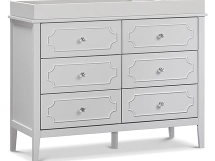 M11426GG,DaVinci,Chloe Regency 6-Drawer Dresser in Fog Grey