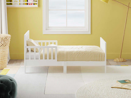 F17090W,Carter's,Benji Toddler Bed in White