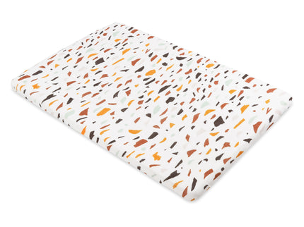 T29134,Babyletto,Terrazzo Muslin All-Stages Bassinet Sheet in GOTS Certified Organic Cotton