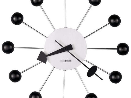 George Nelson 14" Wide Modern Wall Clock by Howard Miller