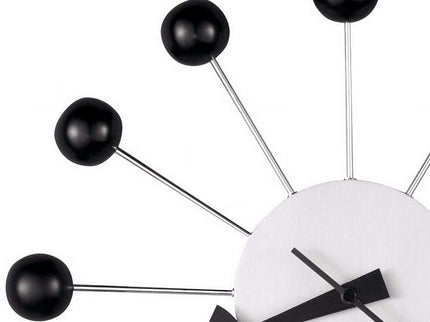 George Nelson 14" Wide Modern Wall Clock by Howard Miller