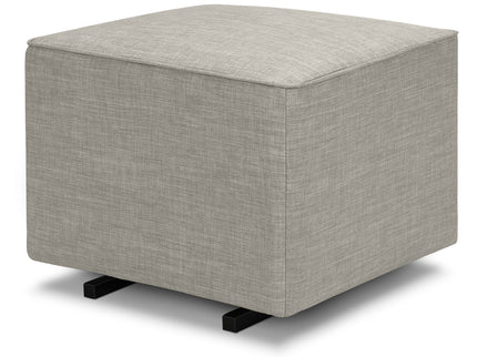 M13985PFTGRY,DaVinci,Davinci Universal Gliding Ottoman in Performance Grey Linen
